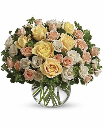 rose in the vase