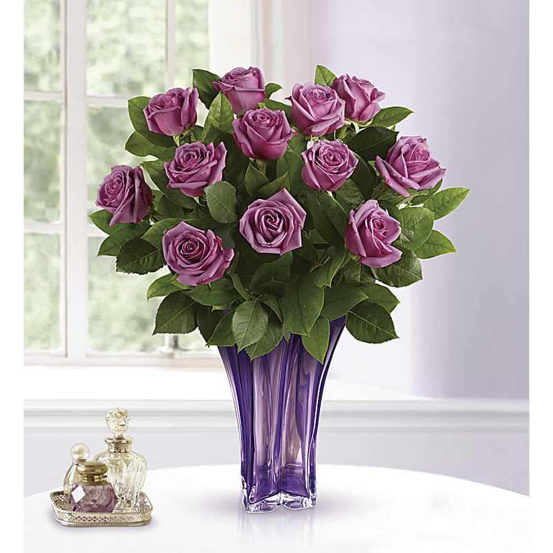 Teleflora's Lavender Splendor Bouquet a3708 Flower Delivery Flower Shop