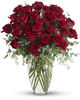 30 Premium Roses in a vase