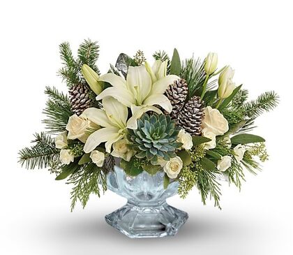 Teleflora's Winter Wilds Centerpiece