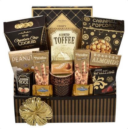 corporate gourmet basket boss's day gift