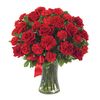 7 Red Roses and Carnations