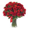 10 Red Roses and Carnations