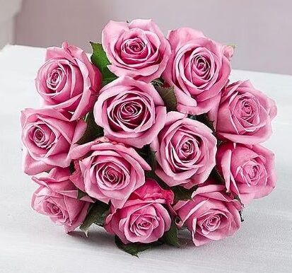 Purple Roses Bouquet