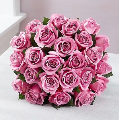 Purple Roses Bouquet