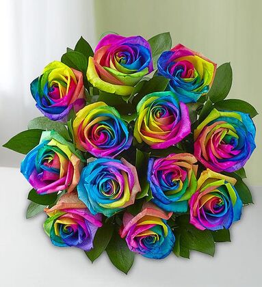 Joy of Rainbow Roses