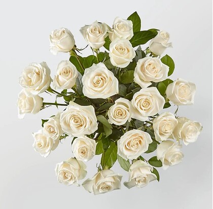 White Roses Bouquet