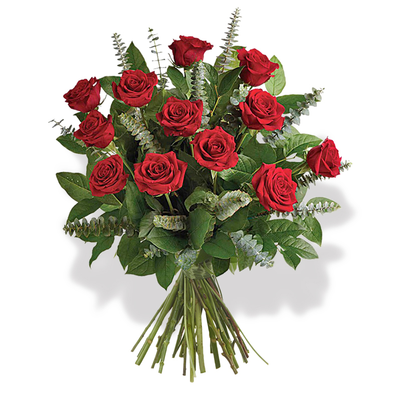 Deluxe Dozen Red Roses a9318 | Flower Delivery | Flower Shop