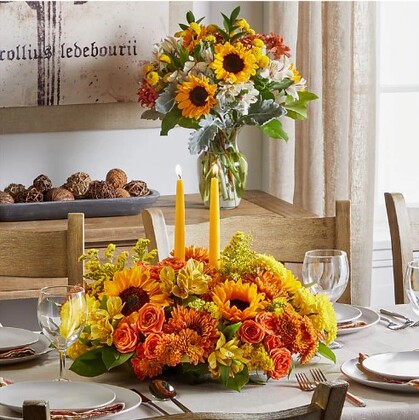 Golden Radiance Flower Package
