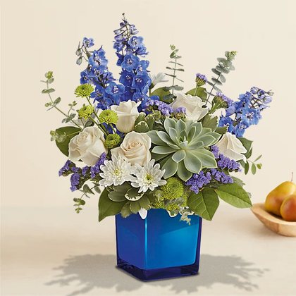 Men's Appreciation Succulent with Flowers