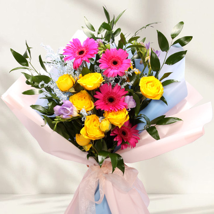 Rose & Gerbera Luxury Bouquet
