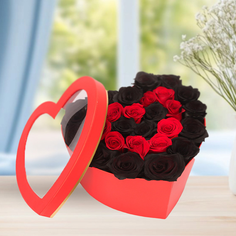 Passionate Love Roses Heart Box a10269 | Flower Delivery | Flower Shop