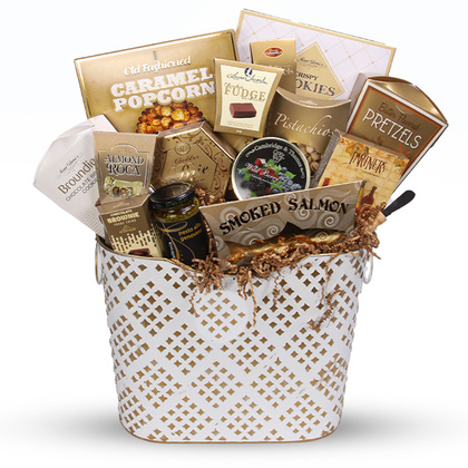 Overflowing Gourmet Chocolate Gift