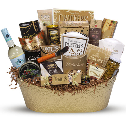 Golden Wine Experience Gourmet Gift